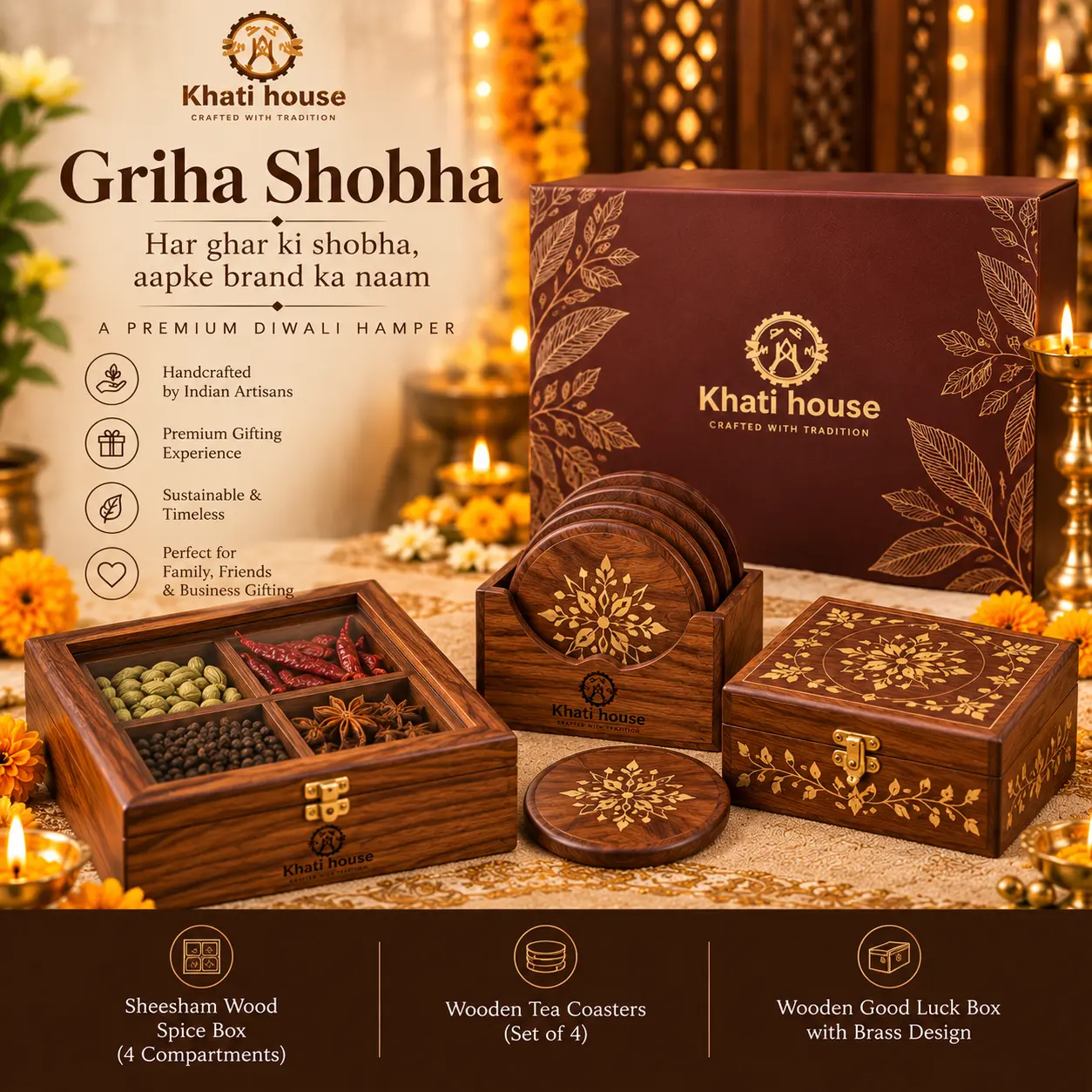Griha Shobha corporate Diwali hamper