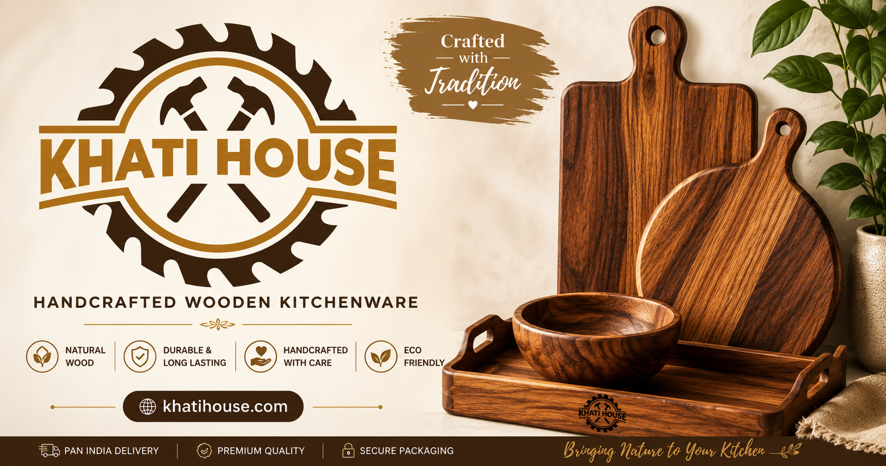 Premium Mango Wood Chopping Board – Kitchen Cutting & Serving Board