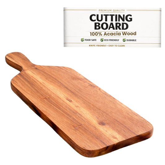 Chopping Board | 38 x 18 x 1.5 cm | Bacteria Resistant Cutting Board for Kitchen | Odour-Free | FDA Compliant | Knife-Friendly